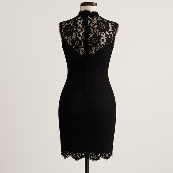 Main Strip Lace High Neck Dress l SIZE S - Picture 2 of 7